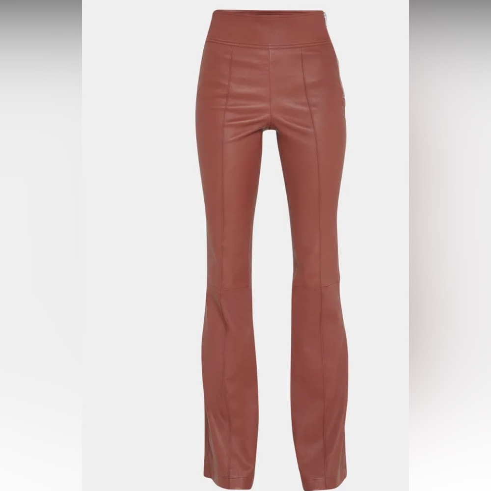 ❌SOLD❌Helmut Lang Bootcut Stretch Leather Pants
